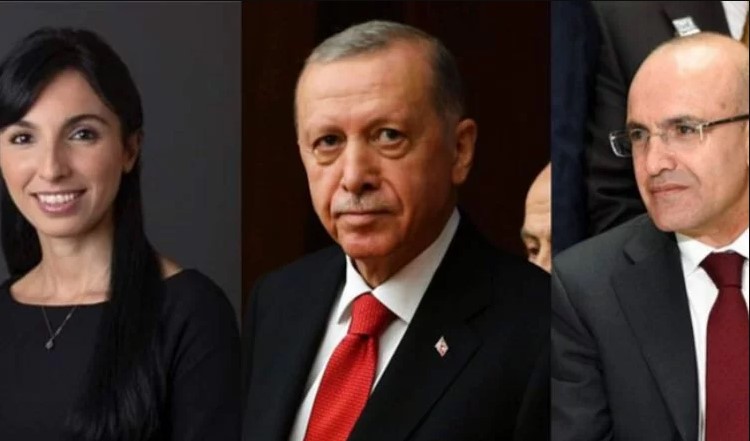 Hafize Gaye Recep Tayyip Erdoğan ve Mehmet Şimşek