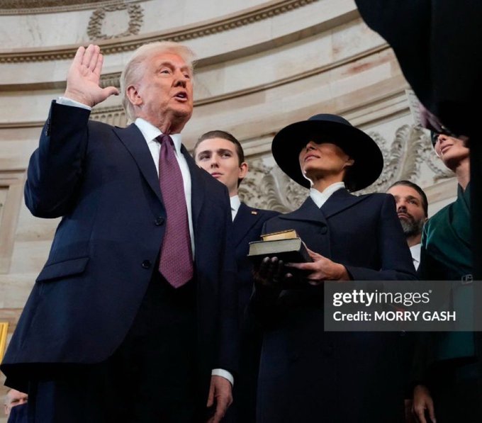 Ve Trump resmen 2. dönemine başladı