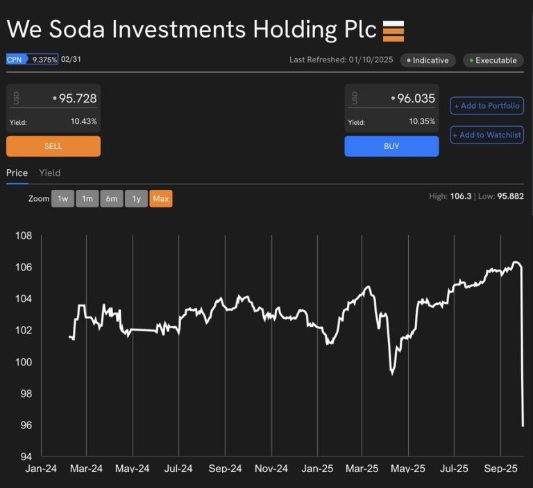 Ciner Grubu Gölgesinde We Soda Eurobondları