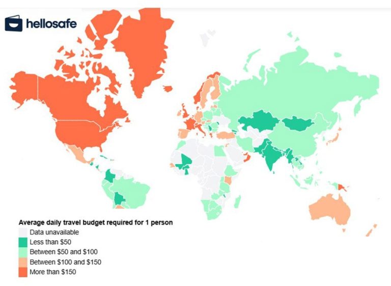Seyahat Bütçesi Uçurum: Karayipler Zirvede, Asya ve Afrika Bütçe Dostu