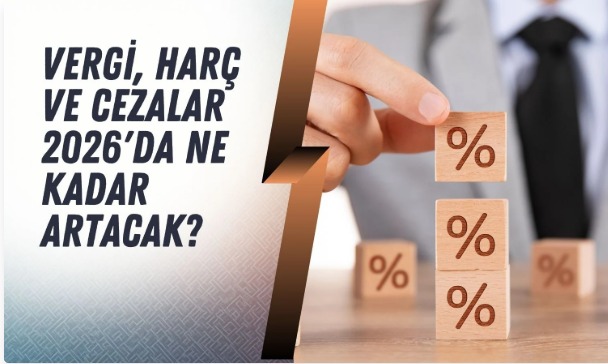 2026 Yeniden Değerleme Oranı %25,49: Harçlar,Araç Vergileri,Pasaport ve Cezalarda Yeni Tarifeler