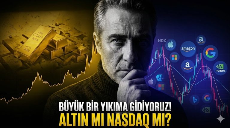 BÜYÜK BİR YIKIMA GİDİYORUZ!… ALTIN MI? NASDAQ MI?